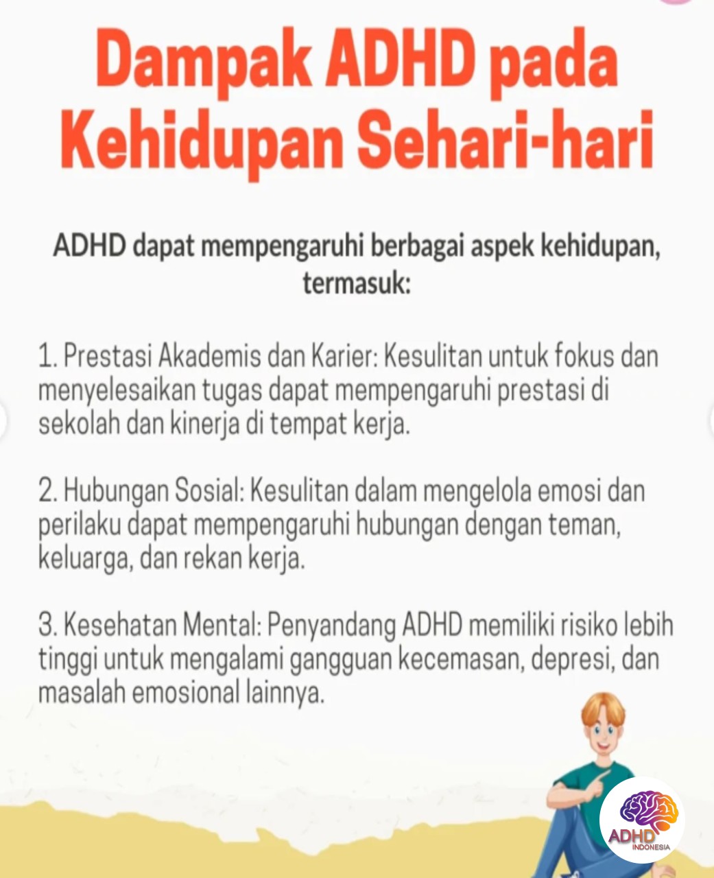 ADHD dan Hubungan Sosial Anak di Lingkungan Sekolah di Kabupaten Tapanuli Tengah