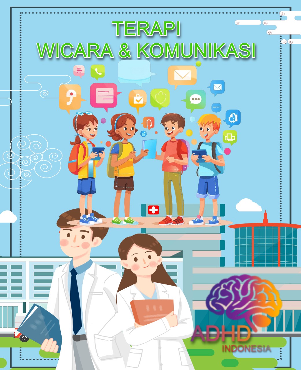 Mitra ADHD Indonesia Kabupaten Tapanuli Tengah untuk Terapi Wicara dan Komunikasi untuk Anak ADHD